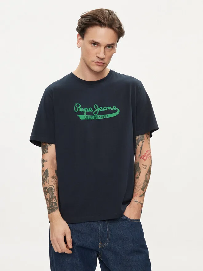 Pepe Jeans T-Shirt · Σκούρο μπλε
