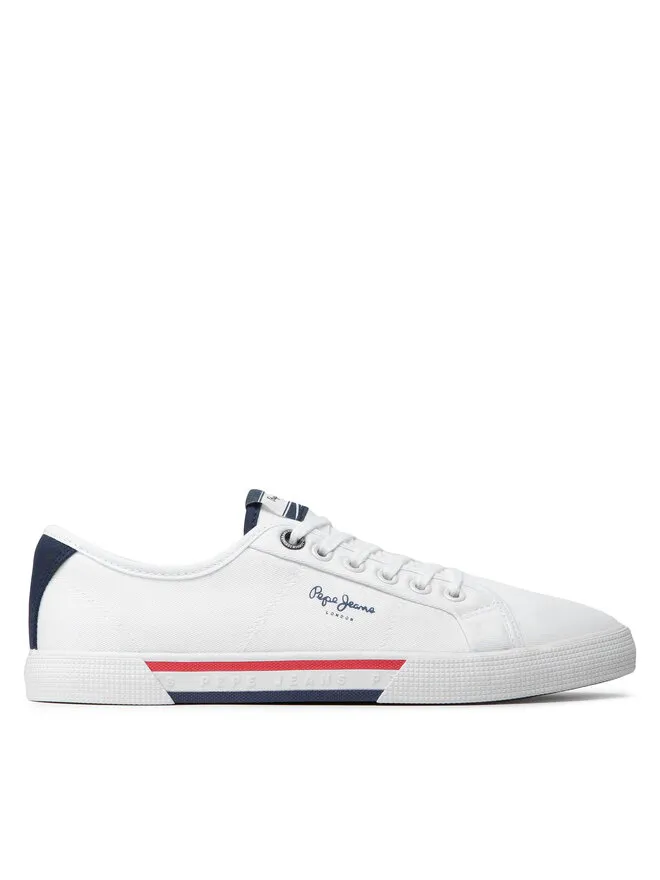 Pepe Jeans Πάνινα παπούτσια · Λευκό