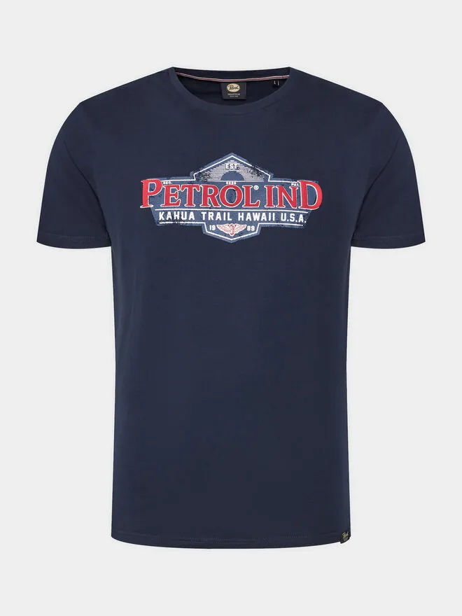 Petrol Industries T-Shirt · Σκούρο μπλε