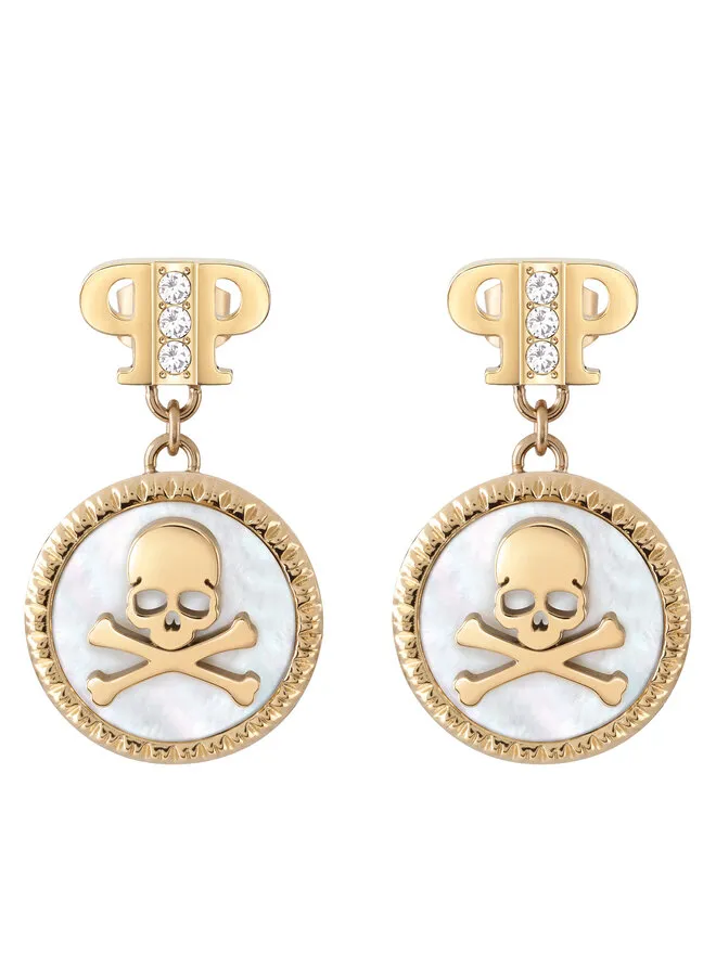 PHILIPP PLEIN Σκουλαρίκια · Χρυσό · Σνοξείδωτος χάλυβας