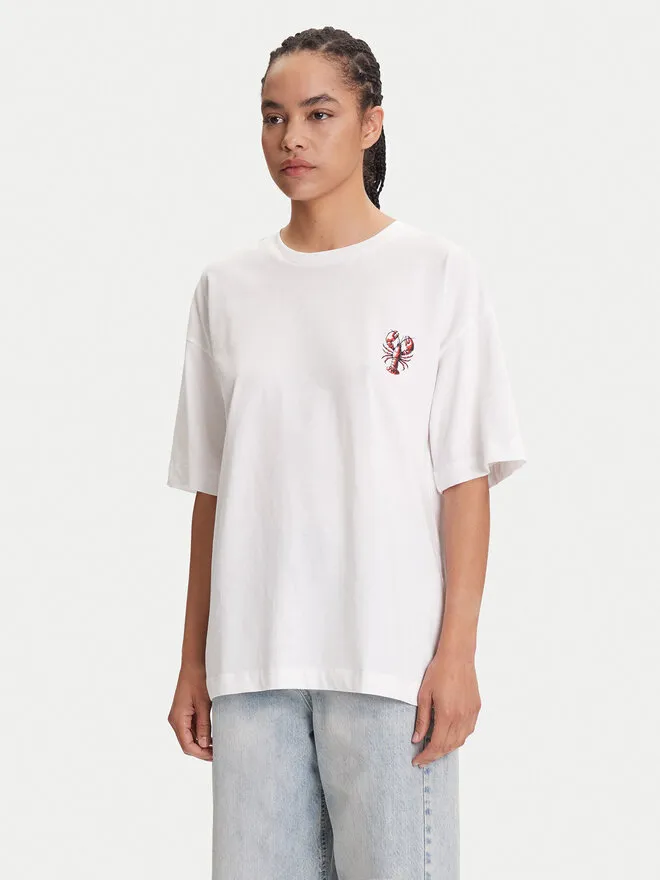Pieces T-Shirt · Λευκό