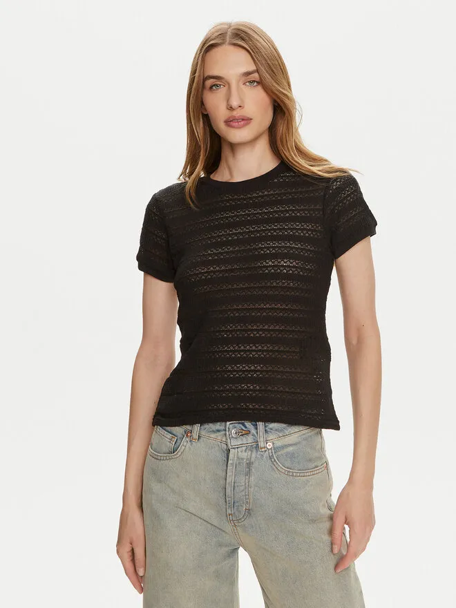 Pieces T-Shirt · Μαύρο