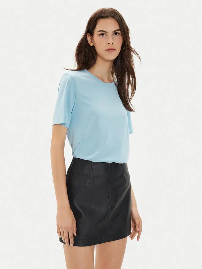 Pieces T-Shirt · Μπλε