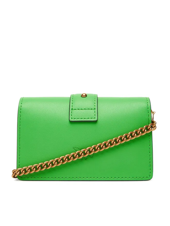 PINKO Τσάντα Love One Micro C . AI 24-25 PCPL 100064 A0F1 Πράσινο