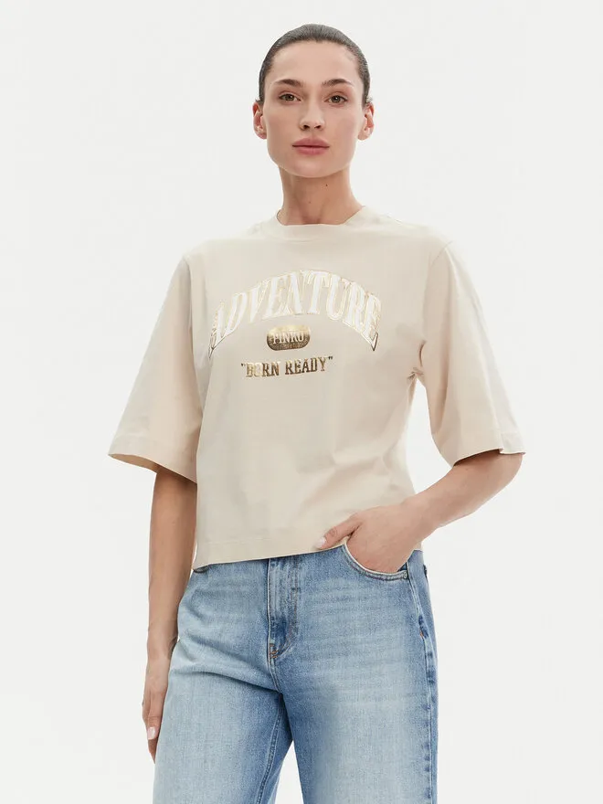 PINKO T-Shirt · Μπεζ