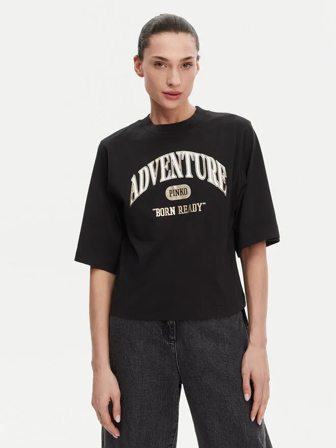 PINKO T-Shirt · Μαύρο