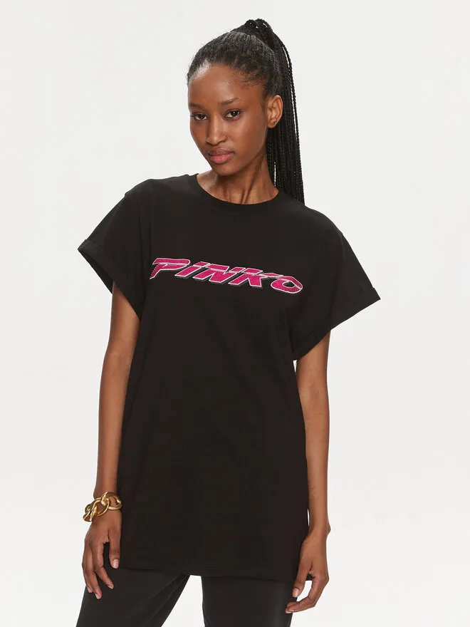 PINKO T-Shirt · Μαύρο