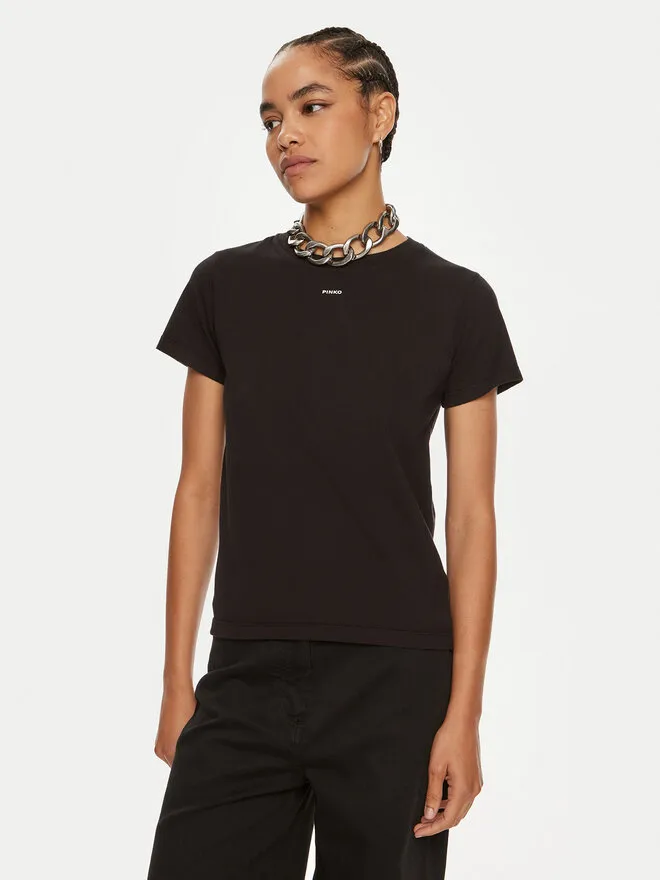 PINKO T-Shirt · Μαύρο