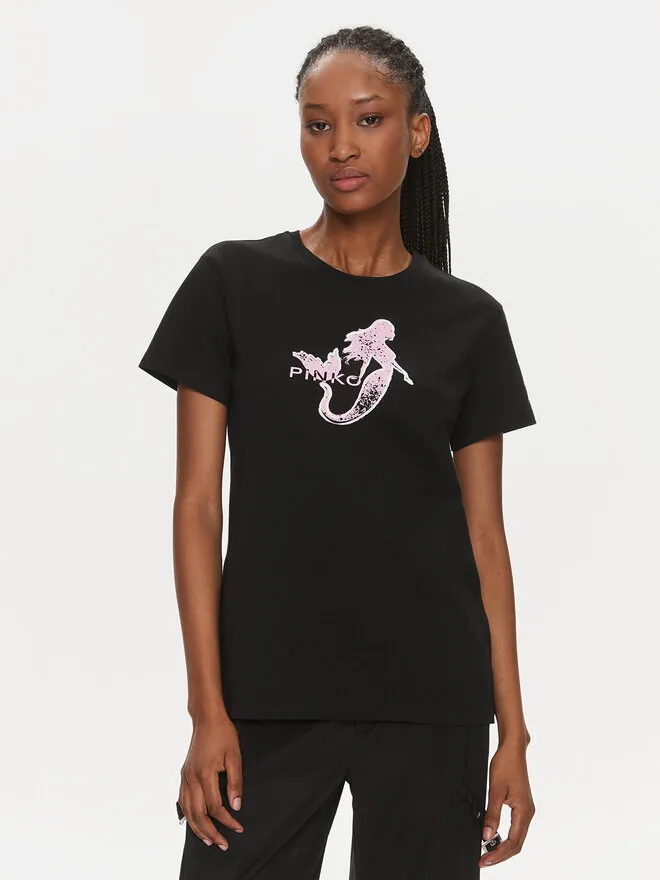 PINKO T-Shirt · Μαύρο