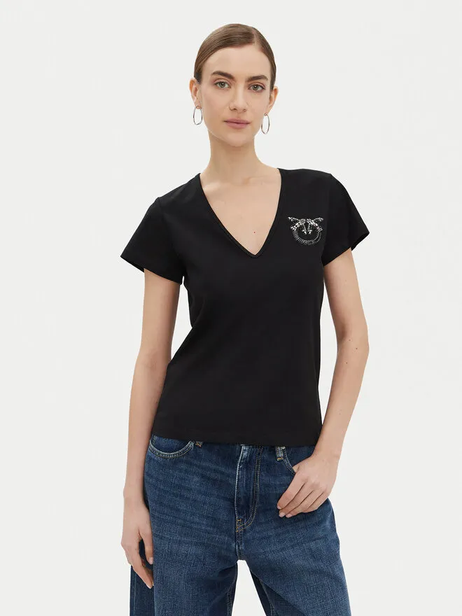 PINKO T-Shirt · Μαύρο