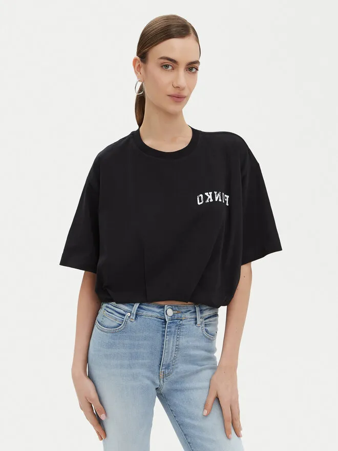 PINKO T-Shirt · Μαύρο