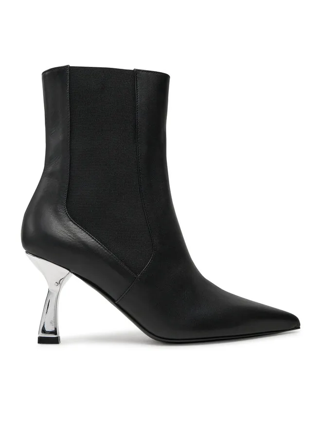 Pollini Μποτάκια · Μαύρο · 8 cm