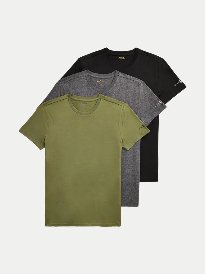 Polo Ralph Lauren Σετ 3 T-Shirts · Έγχρωμο