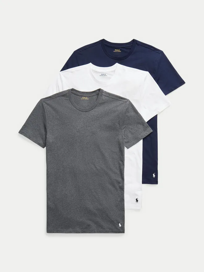 Polo Ralph Lauren Σετ 3 T-Shirts · Έγχρωμο