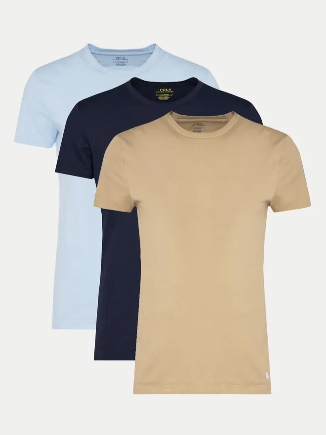 Polo Ralph Lauren Σετ 3 T-Shirts · Έγχρωμο