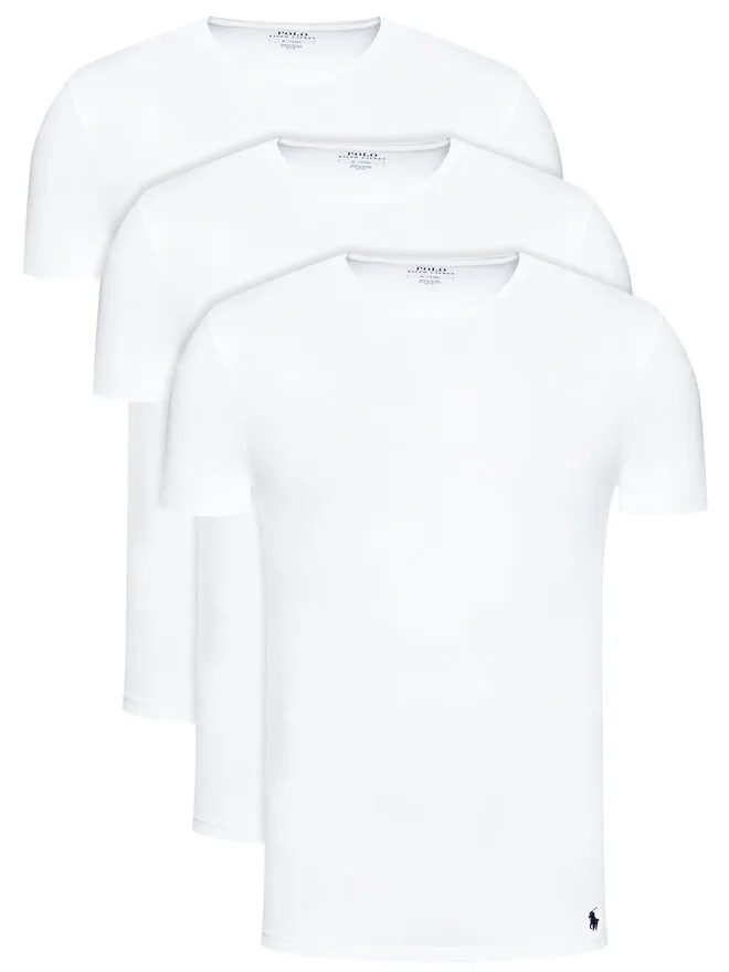 Polo Ralph Lauren Σετ 3 T-Shirts · Λευκό