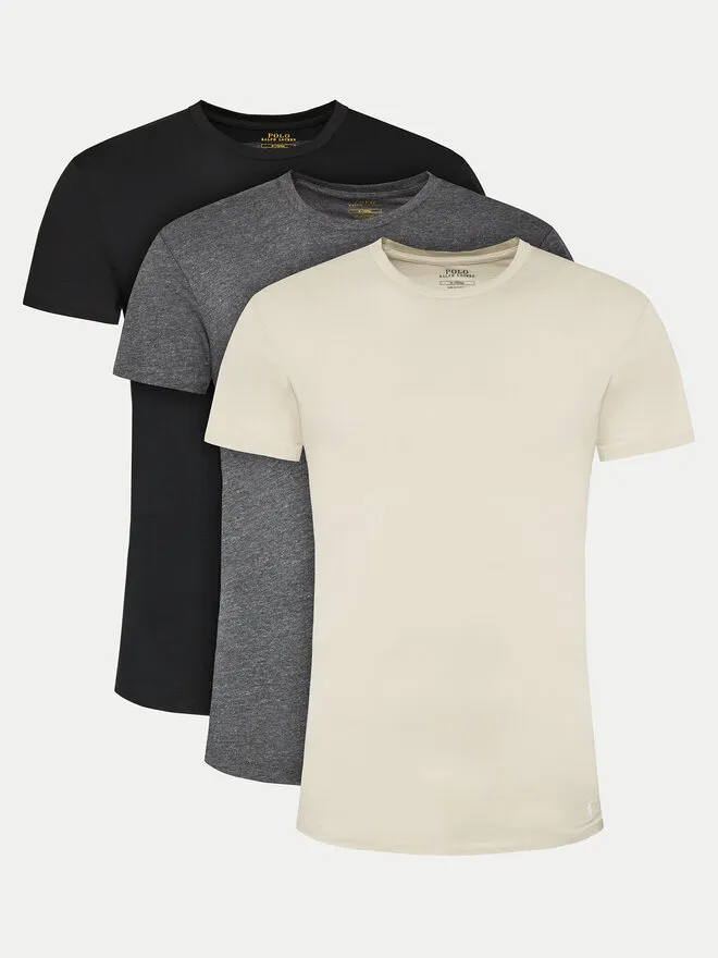 Polo Ralph Lauren Σετ 3 T-Shirts · Έγχρωμο