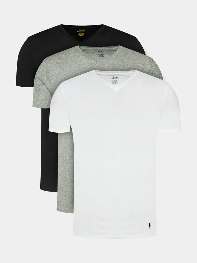 Polo Ralph Lauren Σετ 3 T-Shirts · Έγχρωμο