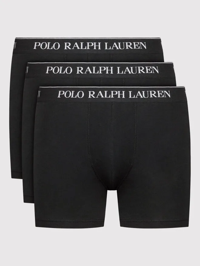 Polo Ralph Lauren Σετ μποξεράκια 3 τμχ · Μαύρο