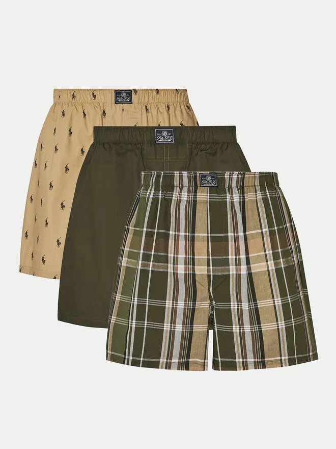 Polo Ralph Lauren Σετ μποξεράκια 3 τμχ · Έγχρωμο