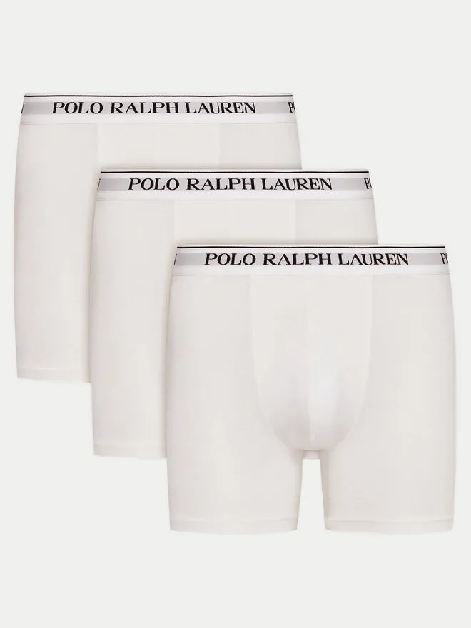 Polo Ralph Lauren Σετ μποξεράκια 3 τμχ · Λευκό