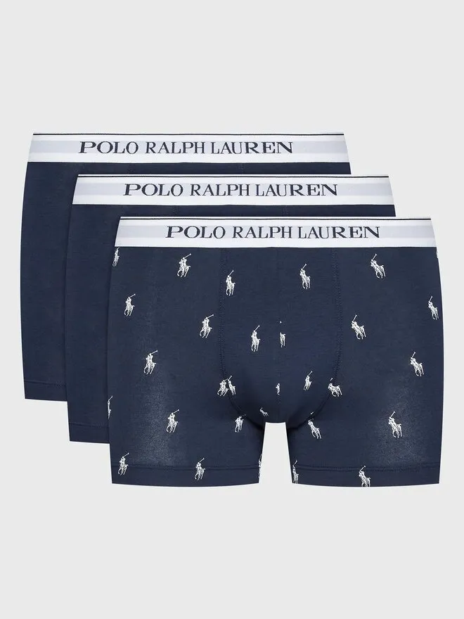 Polo Ralph Lauren Σετ μποξεράκια 3 τμχ · Σκούρο μπλε