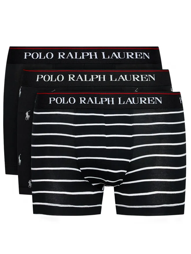Polo Ralph Lauren Σετ μποξεράκια 3 τμχ · Μαύρο