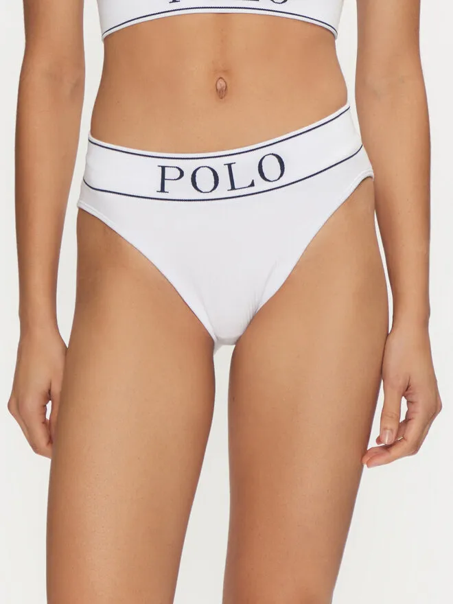 Polo Ralph Lauren Κλασικό σλιπ ψηλόμεσο · Λευκό