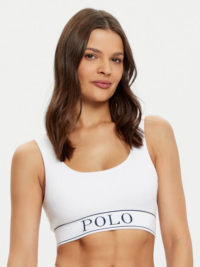 Polo Ralph Lauren Σουτιέν τοπ · Λευκό
