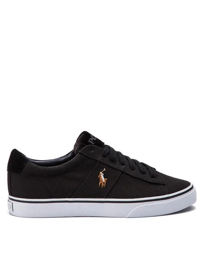 Polo Ralph Lauren Πάνινα παπούτσια · Μαύρο