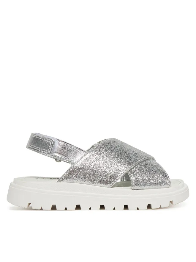 Σανδάλια · Ασημί