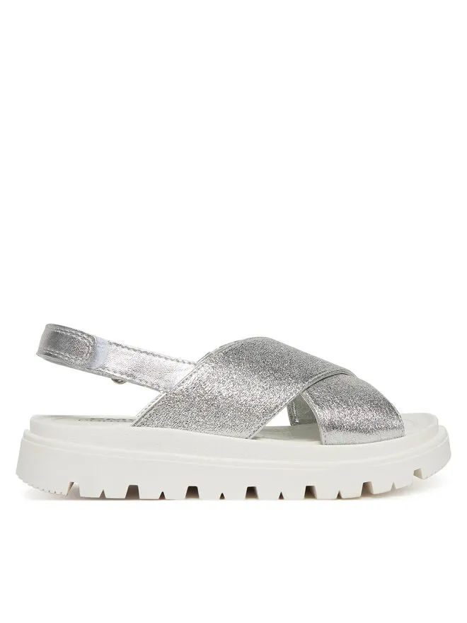 Σανδάλια · Ασημί