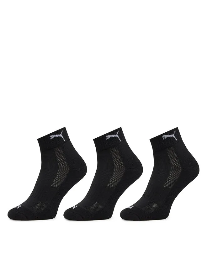 Puma Σετ 3 ζευγάρια κοντές κάλτσες unisex · Μαύρο