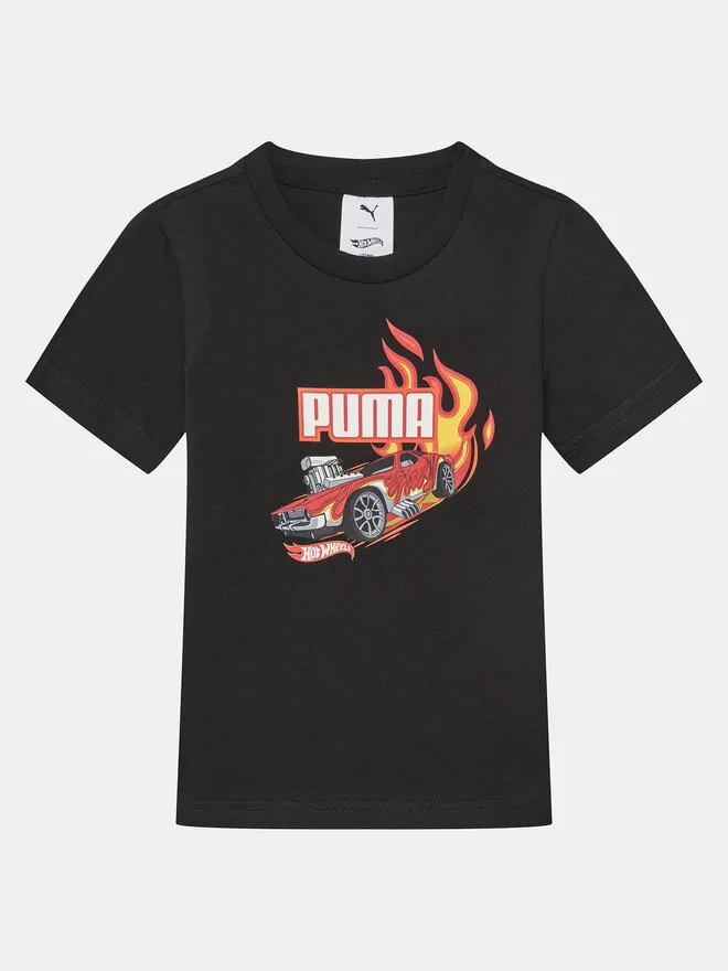 Puma T-Shirt · Hot Wheels · Μαύρο