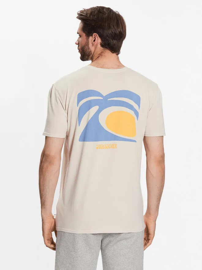 Quiksilver T-Shirt · Μπεζ