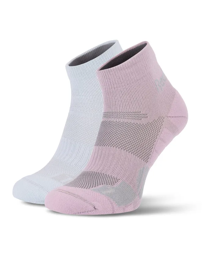 Reebok Σετ 2 ζευγάρια κοντές κάλτσες unisex · Έγχρωμο