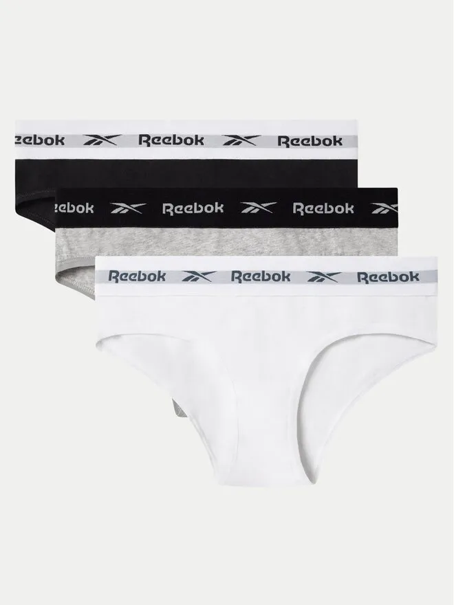 Reebok Σετ 3 τεμάχια σλιπ κλασικά · Έγχρωμο