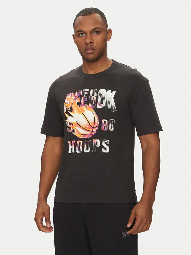 Reebok T-Shirt · Μαύρο