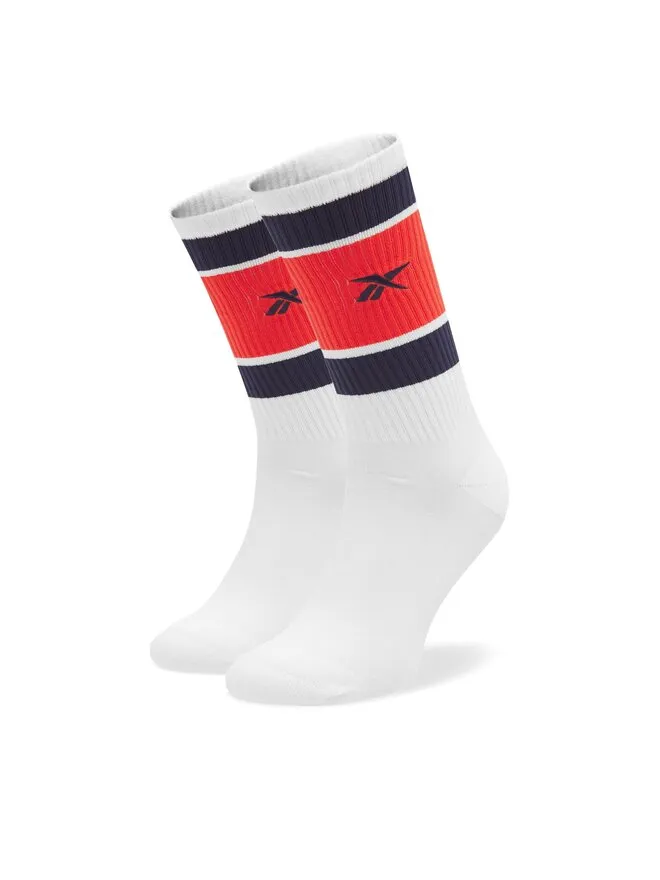 Reebok Κάλτσες Ψηλές Ανδρικές · Λευκό