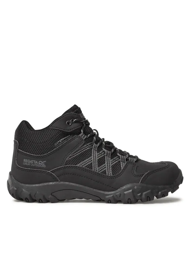 Regatta Παπούτσια πεζοπορίας · Edgepoint Mid Wp RMF622 · Μαύρο