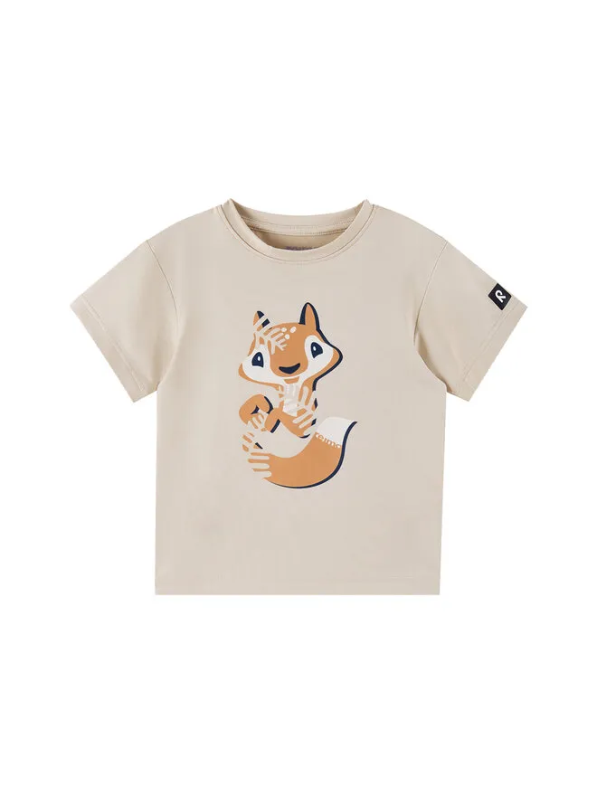 Reima T-Shirt · Μπεζ