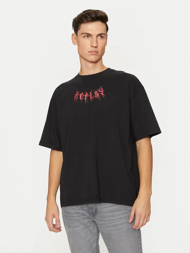 REPLAY T-Shirt · Μαύρο