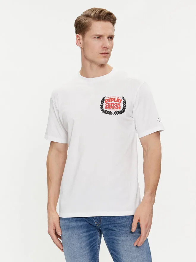 REPLAY T-Shirt · Λευκό
