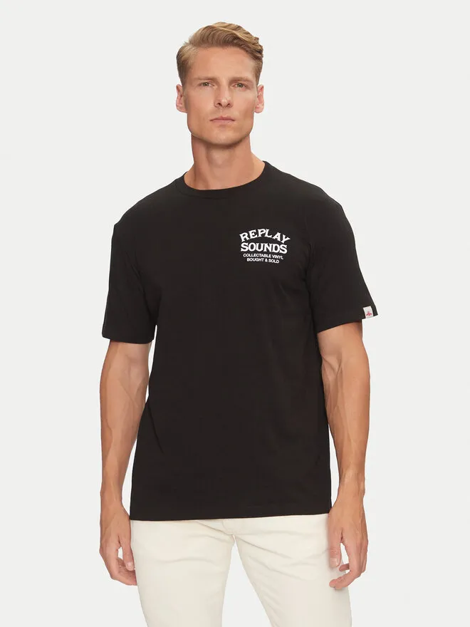 REPLAY T-Shirt · Μαύρο