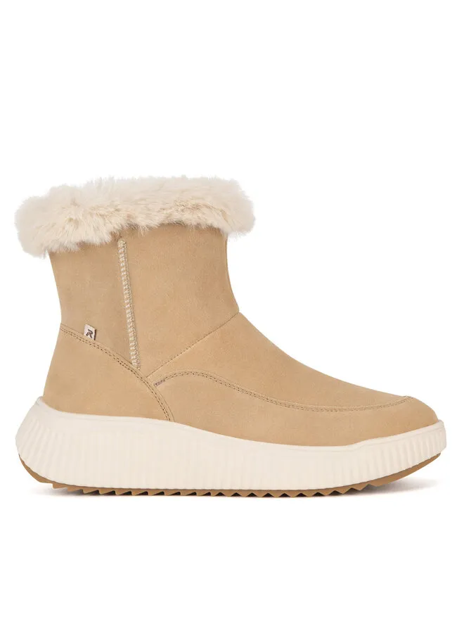Rieker Revolution Lifestyle Μποτάκια · Μπεζ · 5 cm