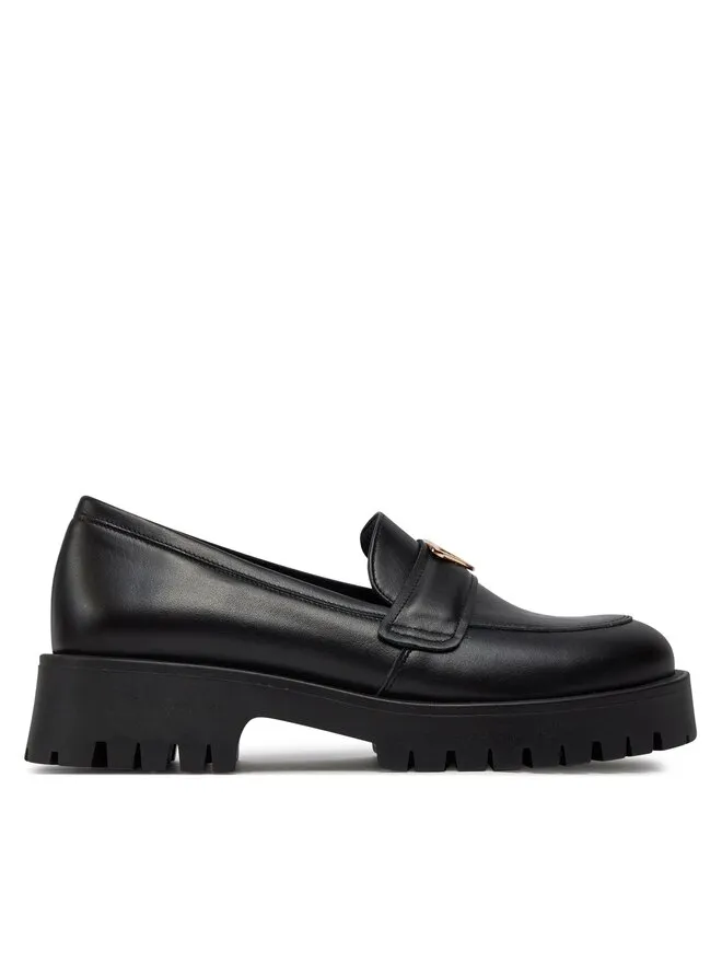 R.Polański Loafers · Μαύρο