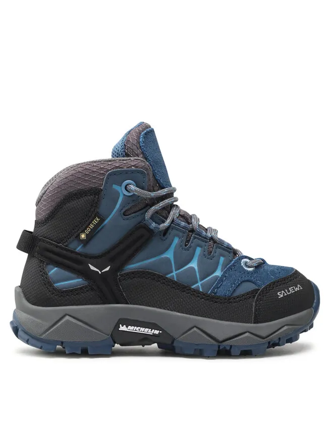 Salewa Παπούτσια πεζοπορίας · Jr Alp Trainer Mid Gtx GORE-TEX 64010-0365 · Μπλε