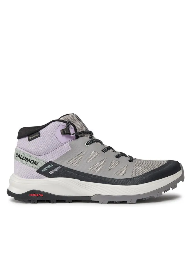 Salomon Παπούτσια πεζοπορίας · Outrise Mid GORE-TEX L47160600 · Γκρι