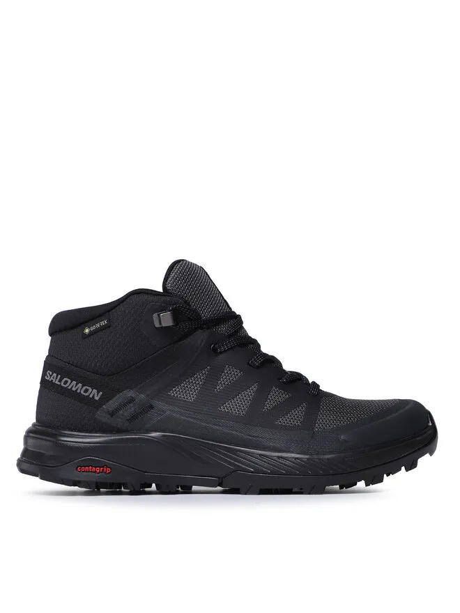 Salomon Παπούτσια πεζοπορίας · Outrise Mid Gtx W L47160500 · Μαύρο