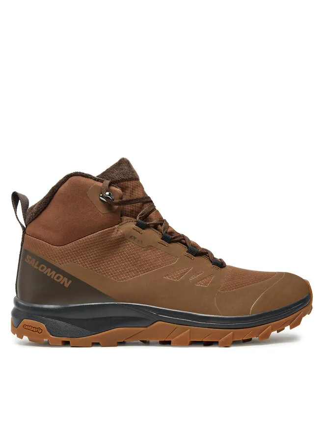 Salomon Παπούτσια πεζοπορίας · Outsnap Climasalomon™ Waterproof L47685000 · Καφέ